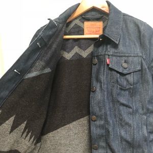 levi's pendleton trucker jacket